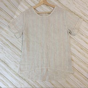 Carbon 2 Cobalt top with button down back